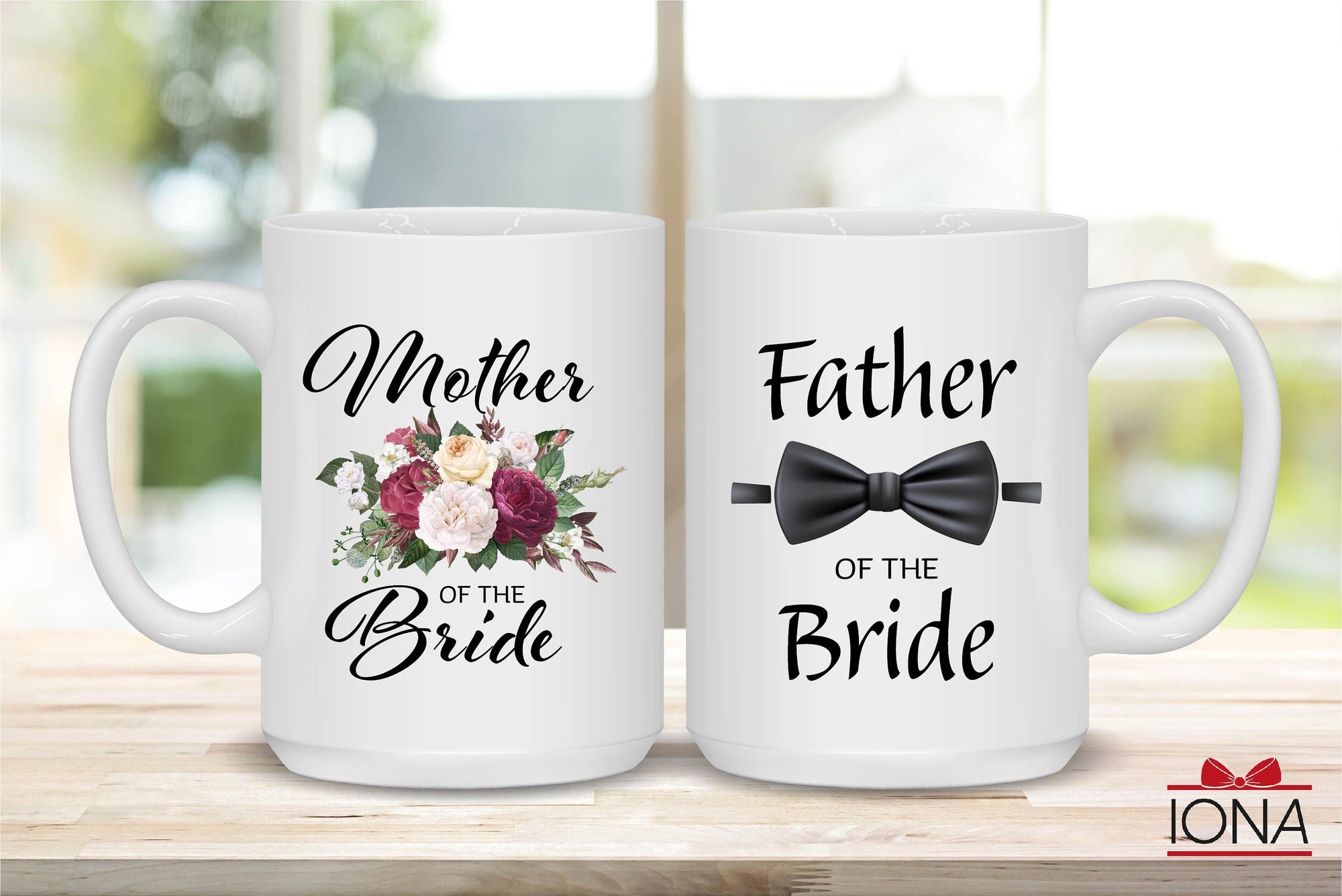 Mother of the Bride Mug, Father of the Bride Mug. Mother of the Bride Gift, Father of the Bride Gift, MOB gift FOB gift, Wedding Coffee Mugs
