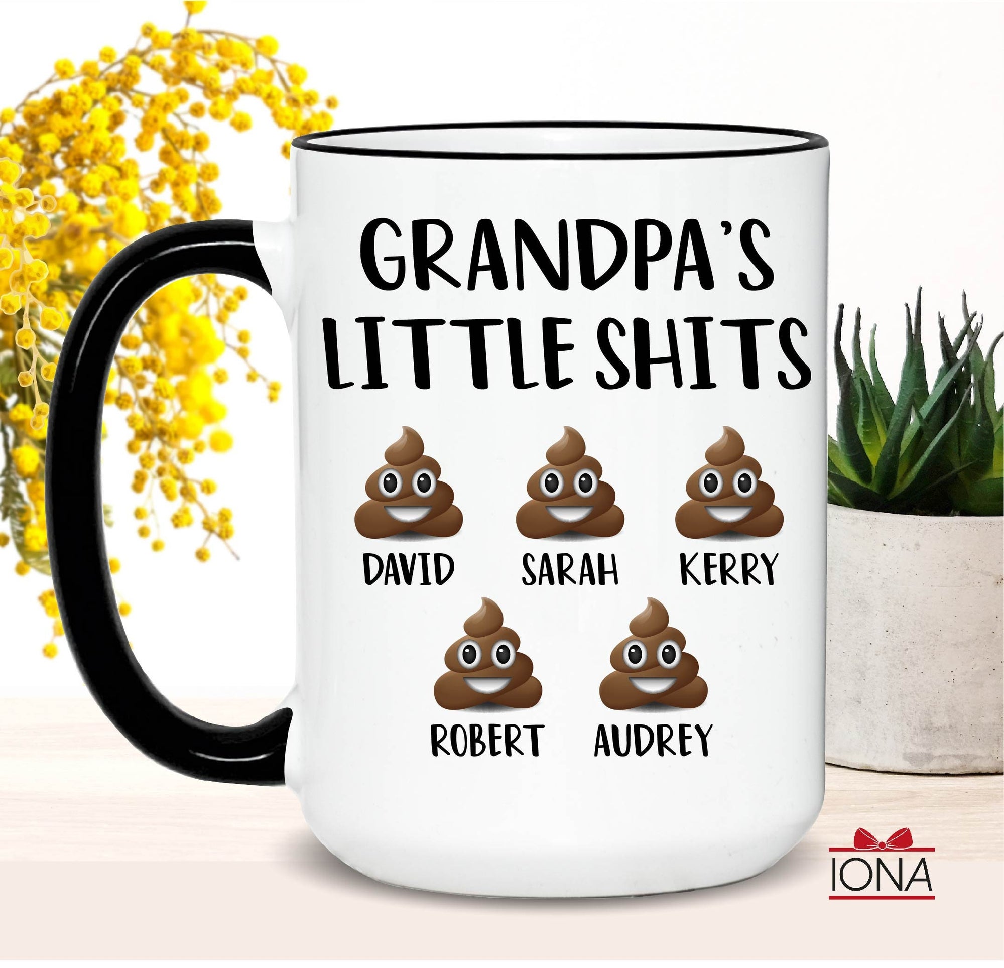 Funny Grandpa Mug, Personalized Gift for Grandpa for Fathers Day, Personalized Grandpa Mug, Custom Grandpa Mug, Grandpa Birthday Gift