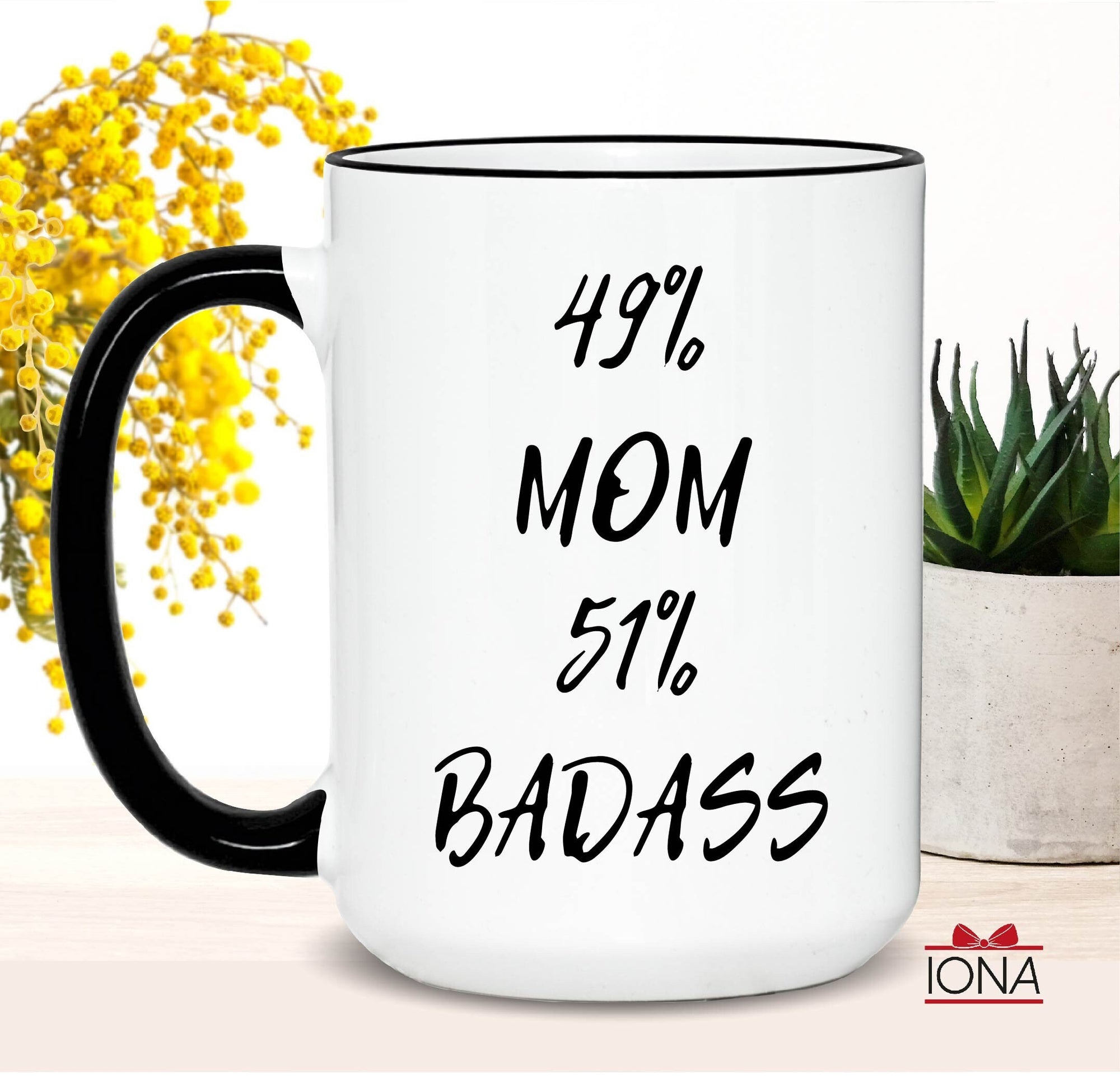 Mom Coffee Mug, Gift for Mom, Mother's Day Gift, Gift from Husband, Christmas Gift Mom, Gift Idea For Mom, Mom Coffee Mug, Badass Mom