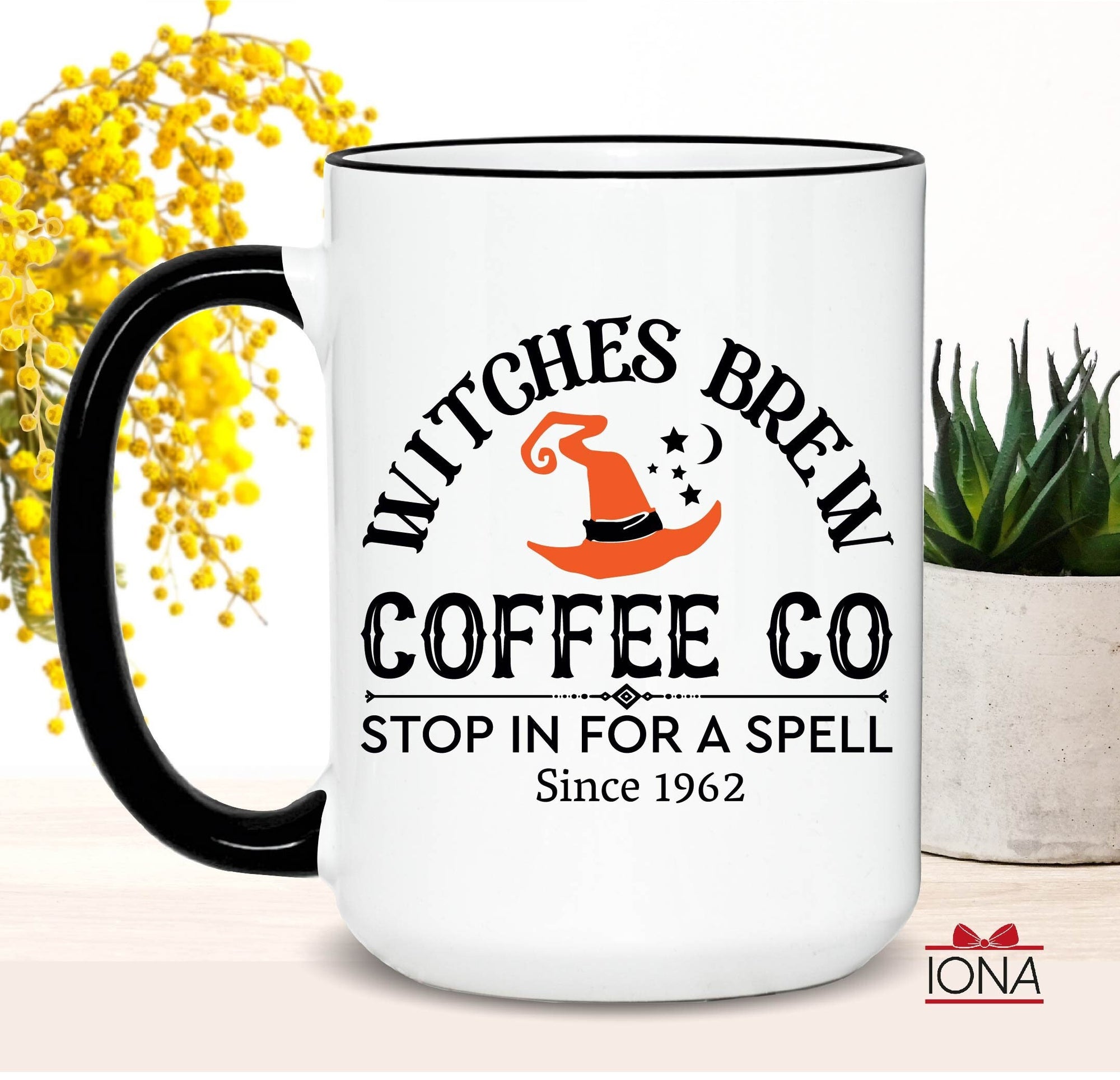 Witches Brew Mug, Halloween Witch Coffee Mug, Halloween Witchy Gothic Cup, Funny Halloween Mug, Fall Autumn Mug, Halloween Lover, Spooky Mug