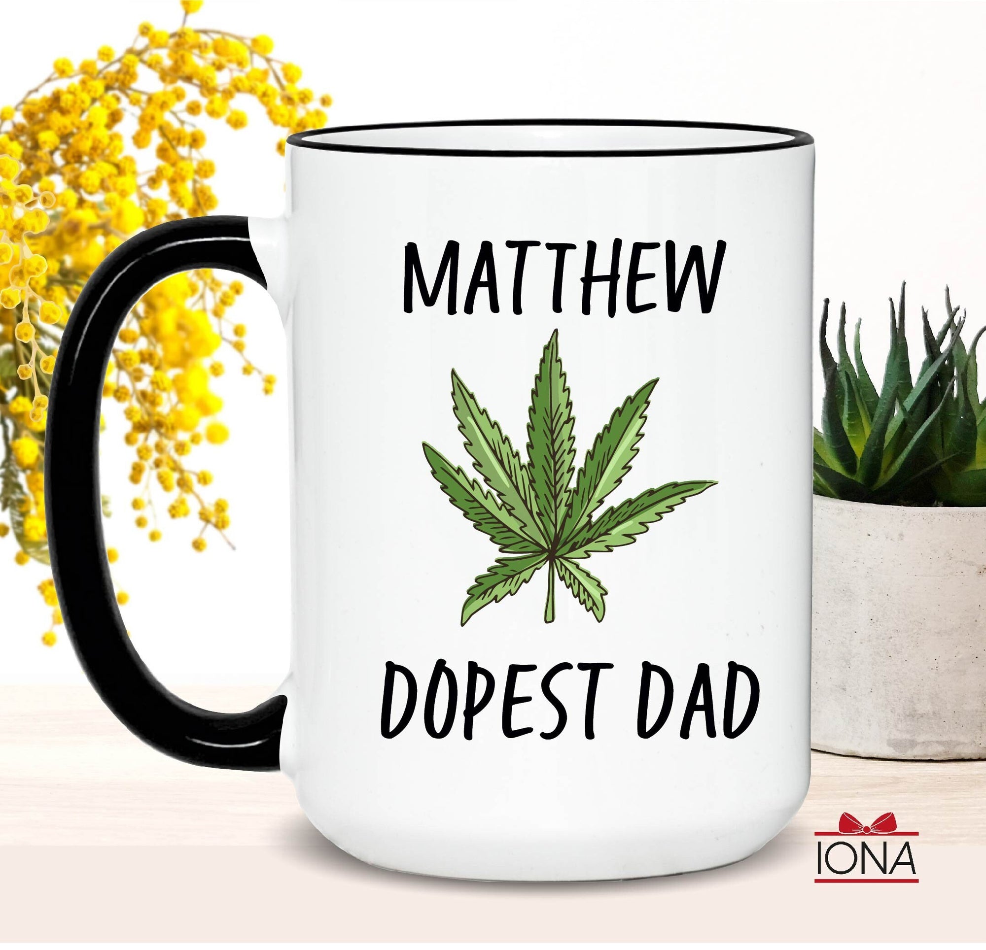 Dopest Dad Coffee Mug, Personalized Dad Birthday Gift, New Dad Gifts, Funny Birthday Gift for Dad , Dad Tea Cup, Best Fucking Dad Ever Ideas
