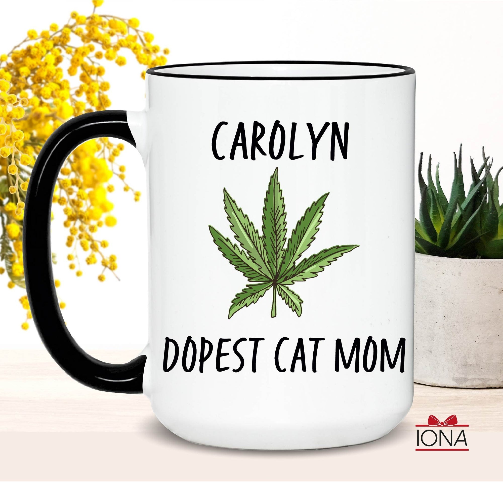Dopest Cat Mom Coffee Mug, Personalized Cat Mom Birthday Gift, Funny Birthday Gift for Cat Mom, Cat Mom Tea Cup, Best Fucking Cat Mother