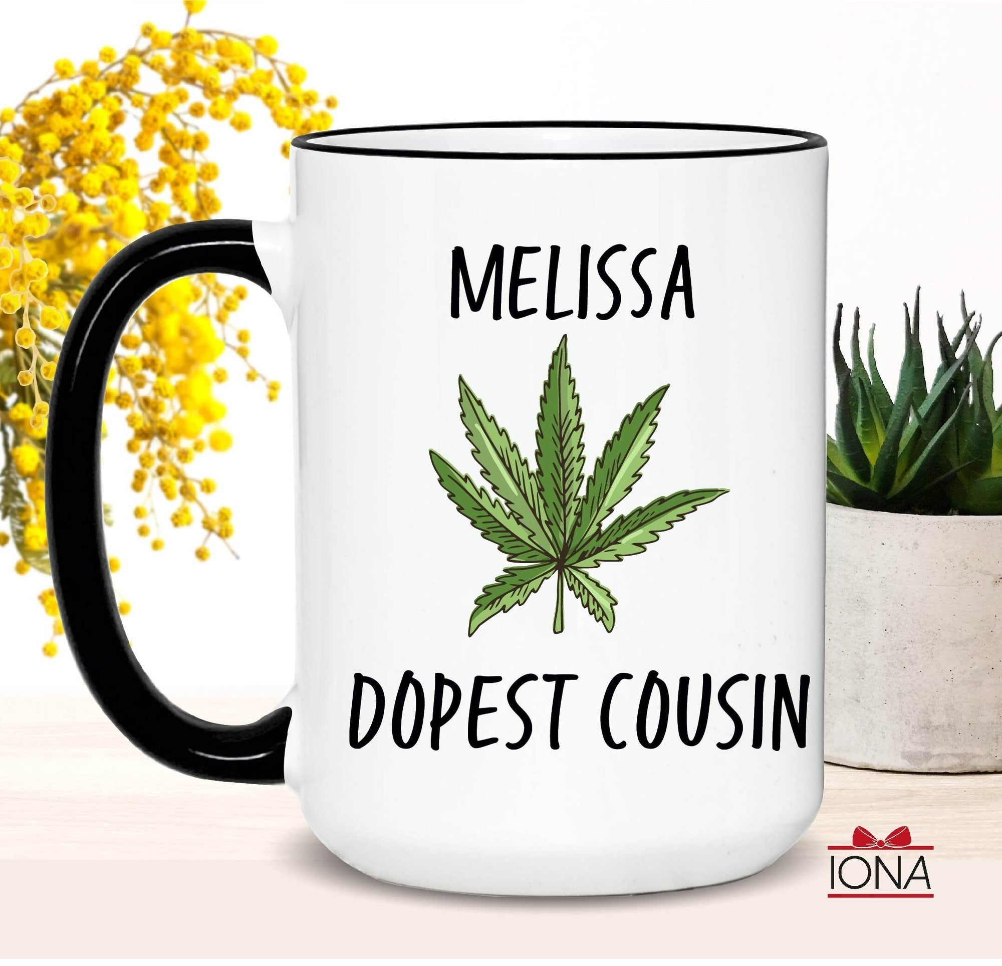 Dopest Cousin Coffee Mug, Personalized Cousin Birthday Gift, Funny Birthday Gift for Cousin , Cousin Tea Cup, Best Fucking Cousin Ever Gifts