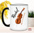 Cello Coffee Mug, Custom Name Cello Player Gifts for Men, Gift for Women, Cello Music Teacher Birthday Gifts, Personalized Gift for Cellist