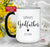 Personalized Godfather Coffee Mug, Custom Birthday Gift, Cute Christmas Present for Godfather, Godfather Mug, Baby Godparent Keepsake