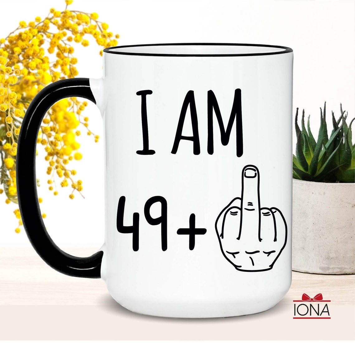 50th Birthday Gift - Fifty Birthday Coffee Mug - Funny 50th Bday Tea Cup