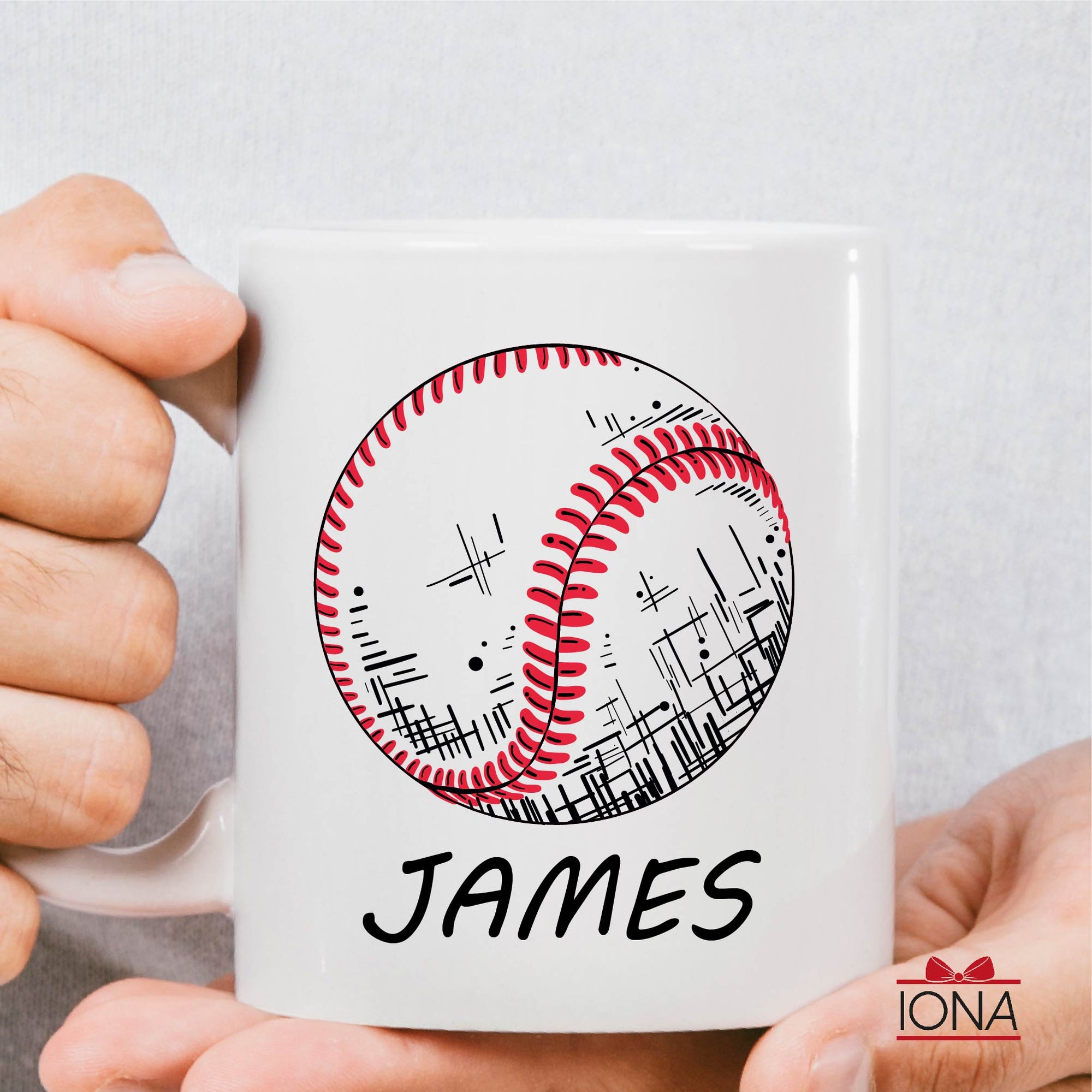 Personalized Baseball Coffee Mug - Baseball Player Tea Cup - Baseball Coach Gift – Baseball Lover Birthday Gift