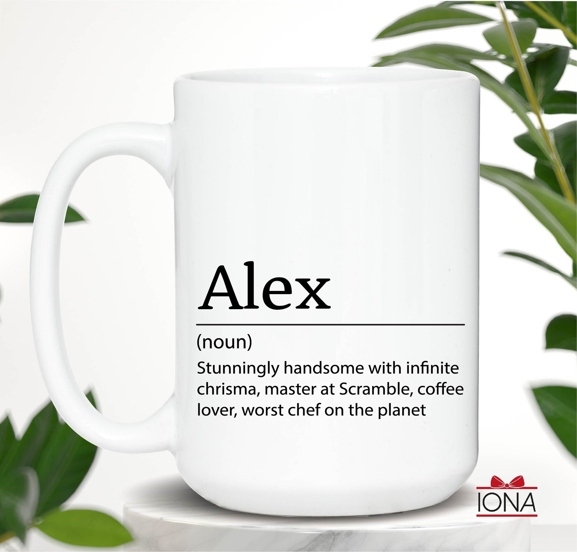 Personalized Name Definition Coffee Mug – Funny Coffee Mug – Custom Tea Cup with Name