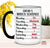 Personalized Retirement Coffee Mug - Retirement Gift for Women - Funny Retirement Gift for Coworker - Custom Happy Retirement Gifts – Custom Weekly Schedule mug